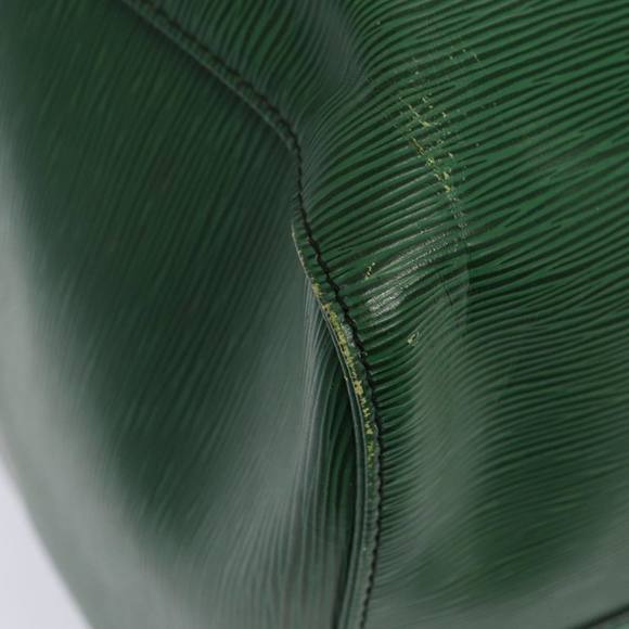 LOUIS VUITTON Epi Keepall 60 Boston Bag Green M42944 LV Auth 85274 - Picture 16 of 16